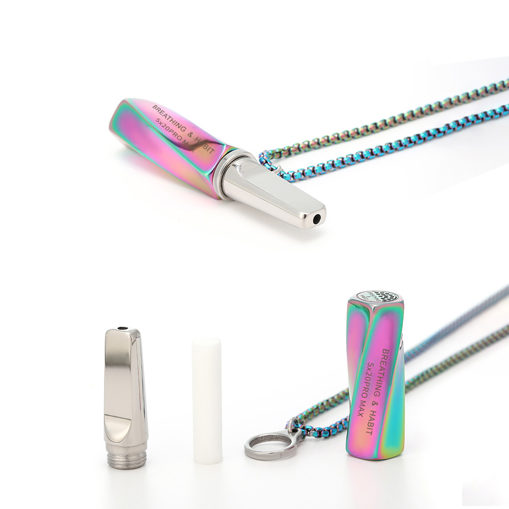 Naszyjnik-Inhalator ze Stali N – Vaping Air recenzja i cena