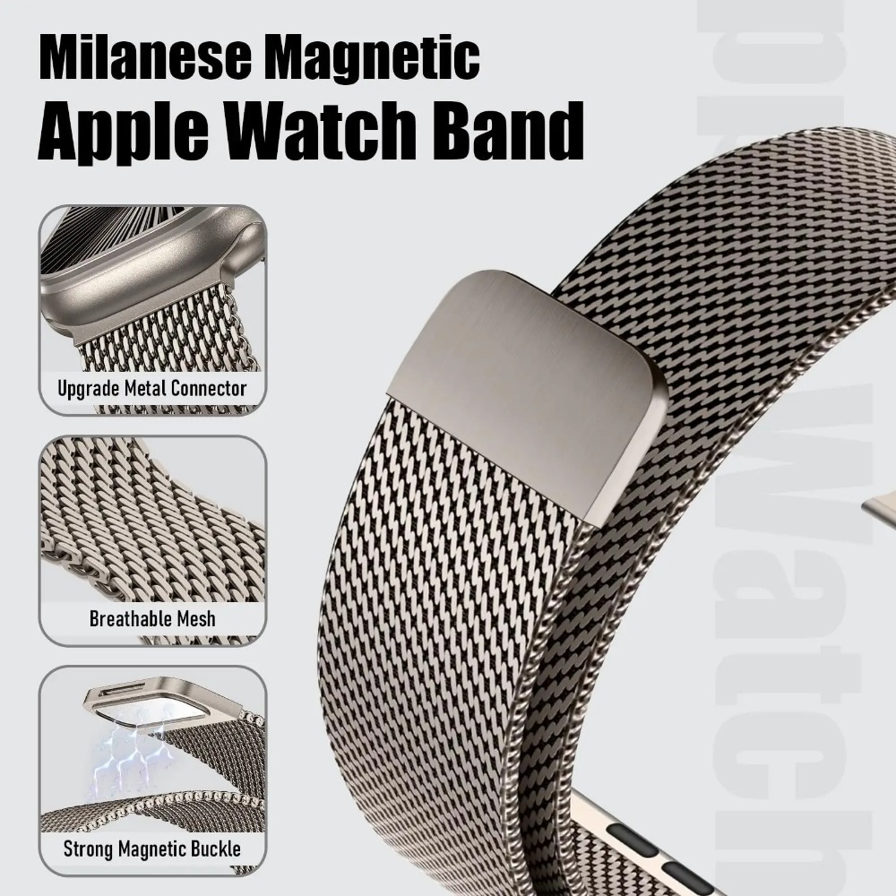 Stalowa bransoleta typu mesh ( – Mesh Coil Strip recenzja i cena
