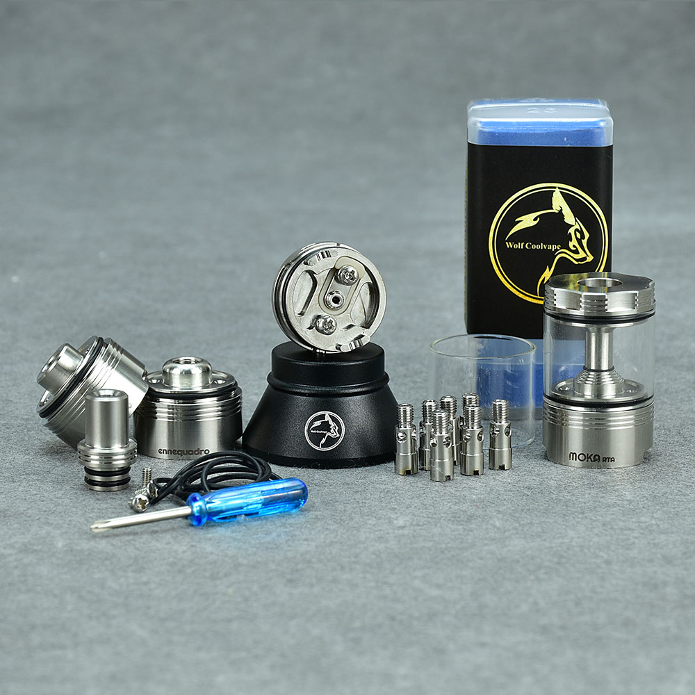 Wolfcoolvape Moka mtl RTA Rebu – Vaping Air recenzja i cena