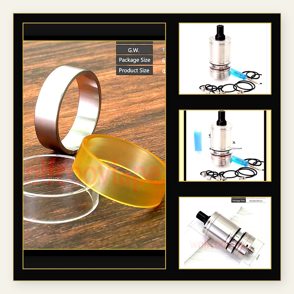 Wolfcoolvape Lindy RTA 5ml Ato – Vaping Air recenzja i cena