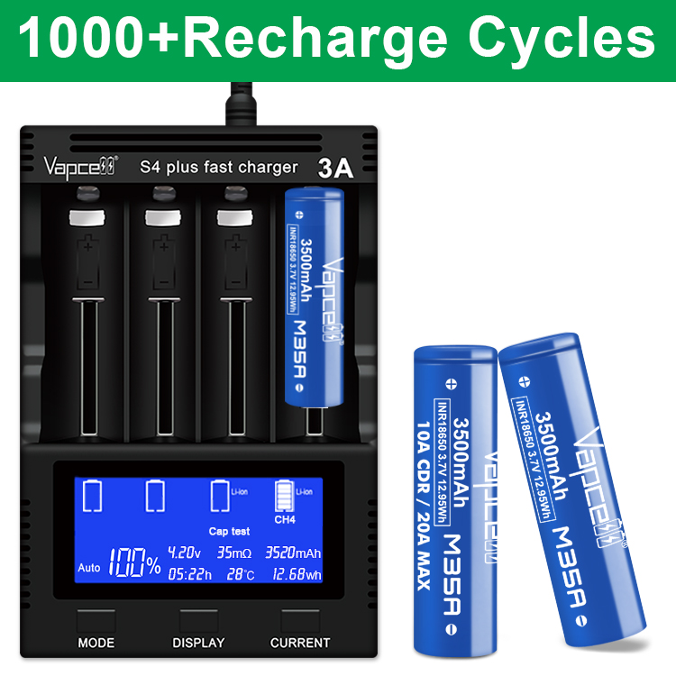 Oryginalny Vapcell M35A 18650  – Vape Battery 18650 recenzja i cena