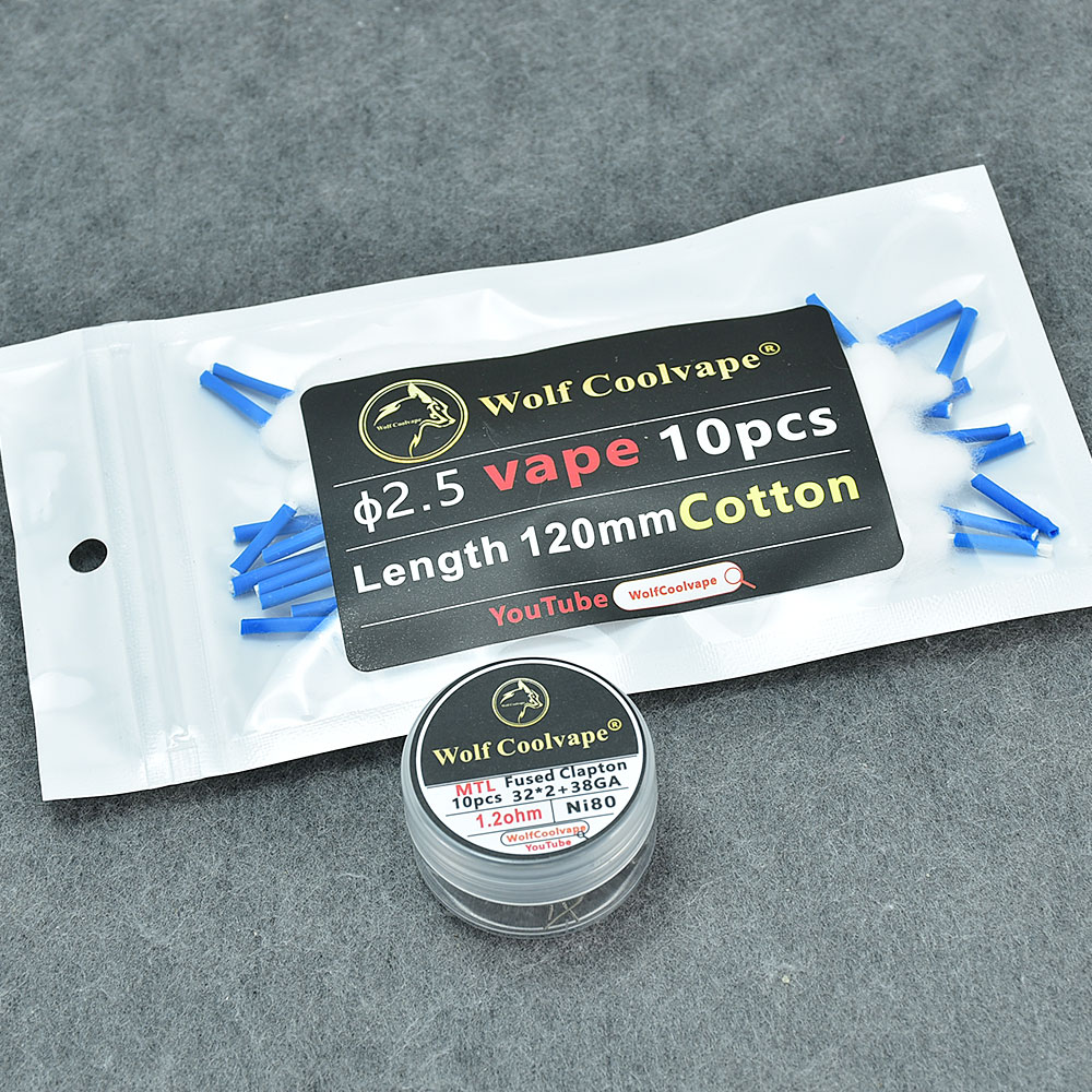 Wolfcoolvape wstępnie zbudowan – Clapton Wire Pre Built recenzja i cena