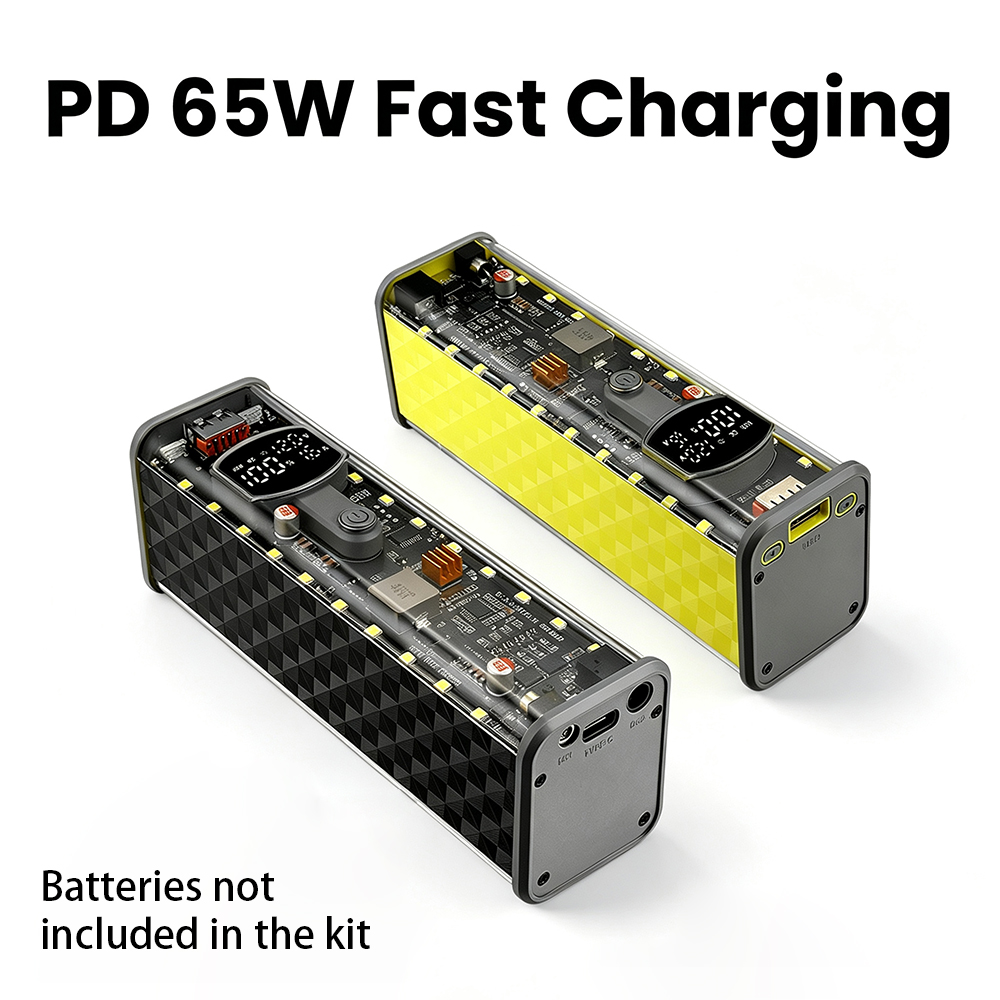 Obudowa Power Banku PD 65W DIY – Battery Case Storage recenzja i cena