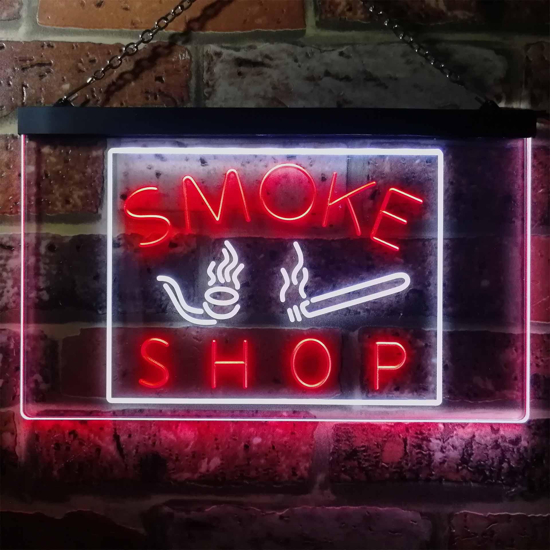 Sklep z tytoniem. Neon LED dwu – Vaping Shop recenzja i cena