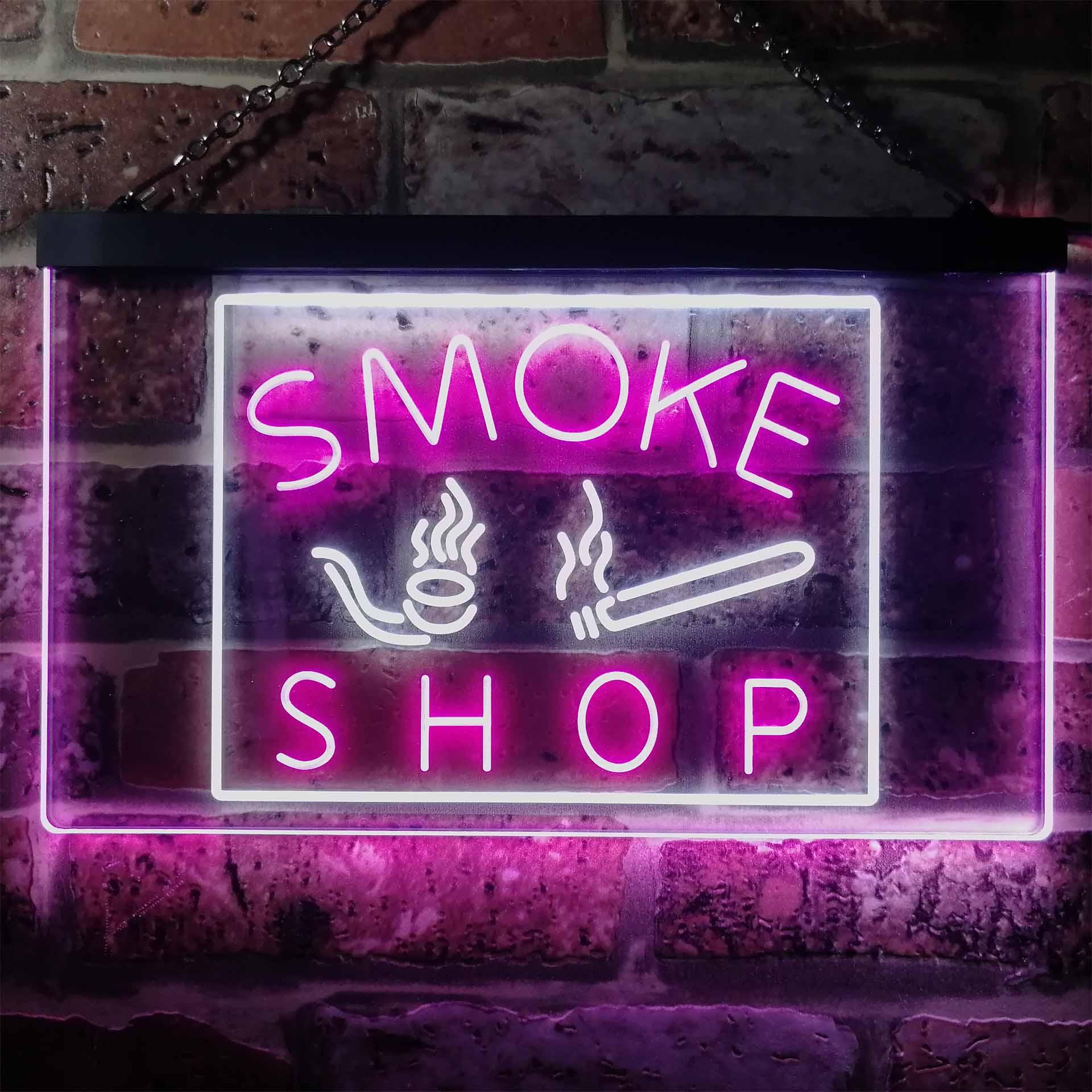 Sklep z tytoniem. Neon LED dwu – Vaping Shop recenzja i cena