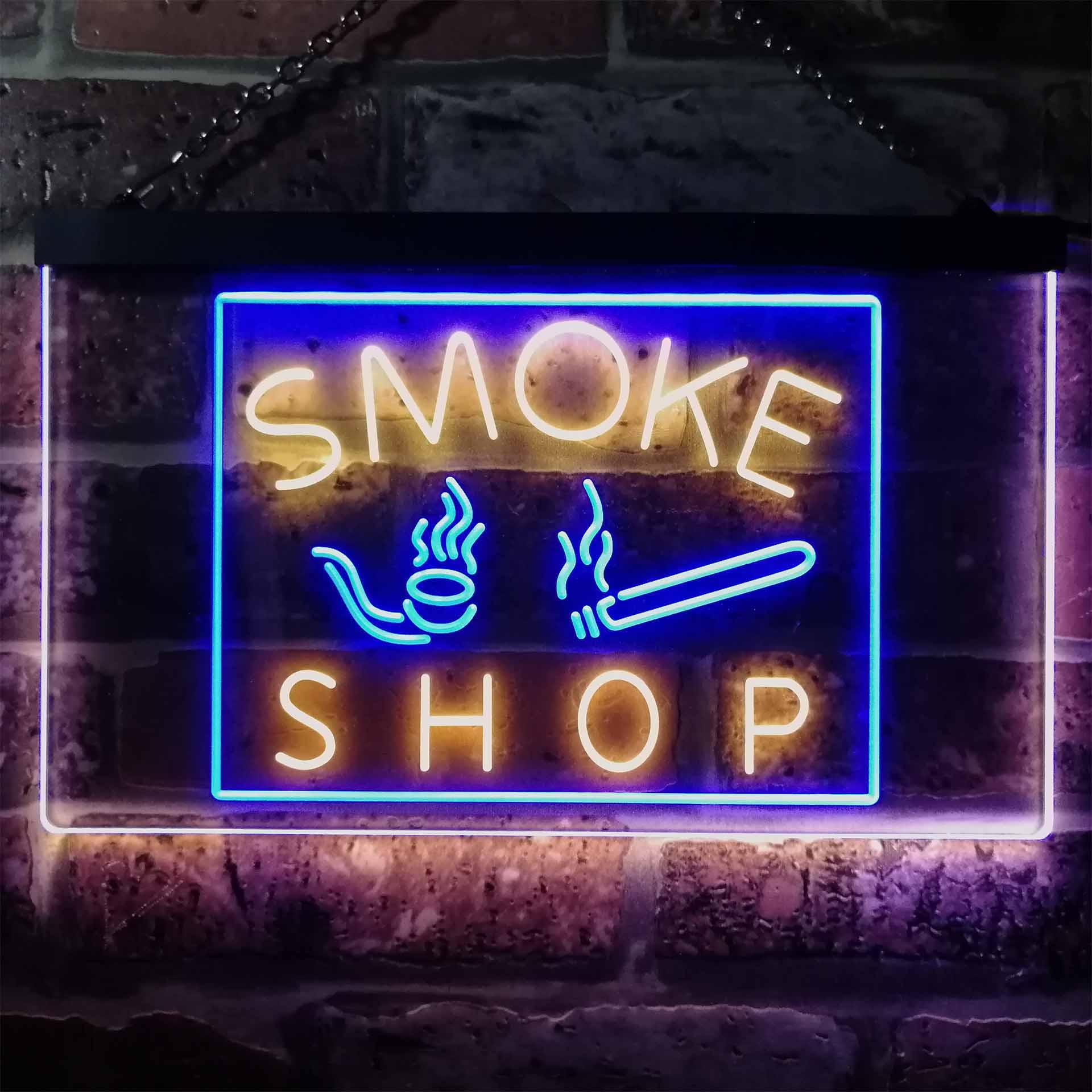 Sklep z tytoniem. Neon LED dwu – Vaping Shop recenzja i cena