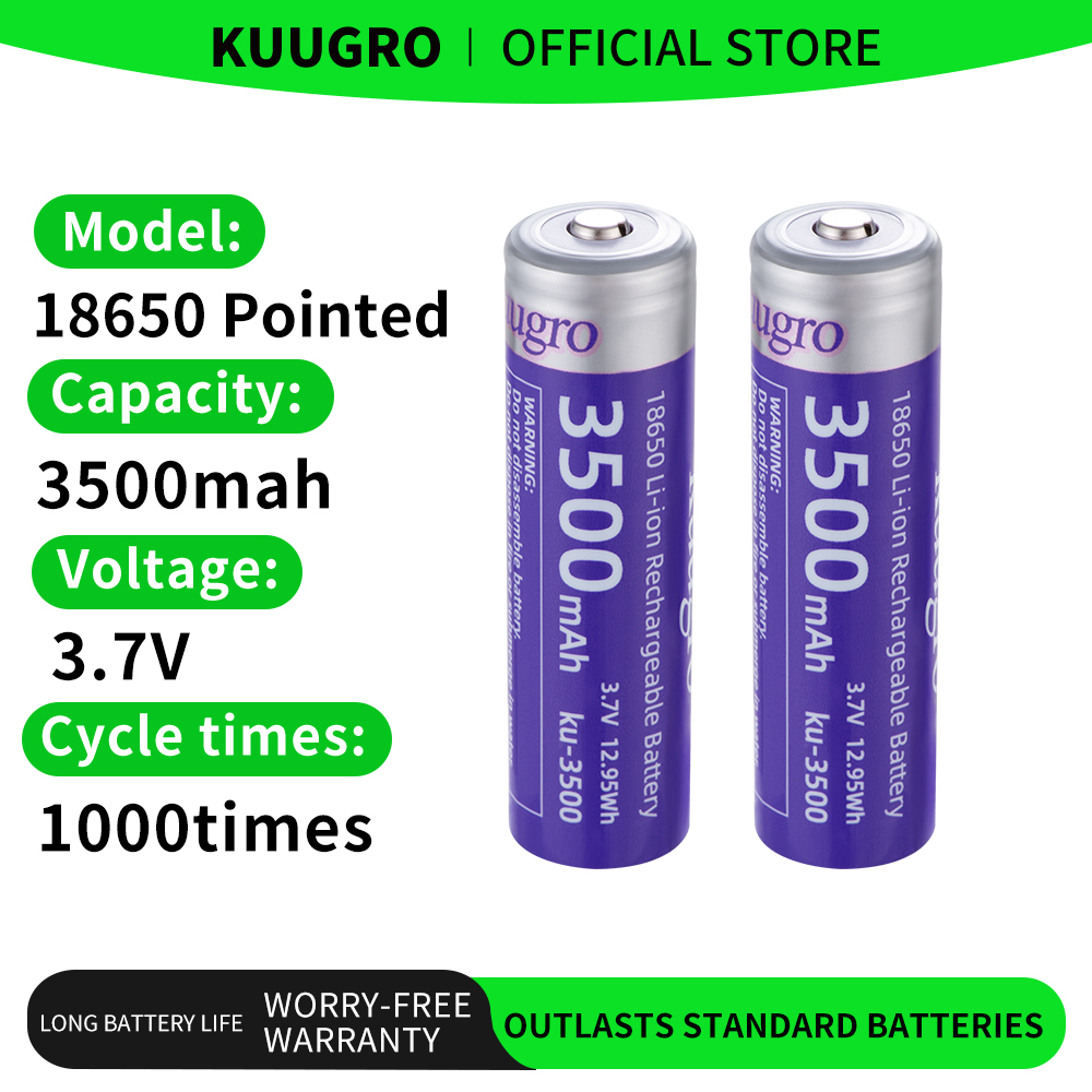 Kuugro Ku-3500 Bateria 18650 3 – Vape Battery 18650 recenzja i cena